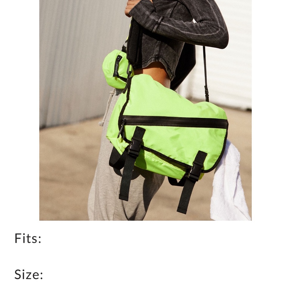 FP Movement by Free People Neon Lime Shoulder Bag